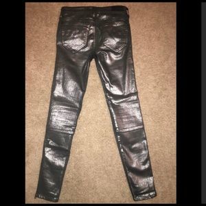 Metallic finish Diesel Skinzee-Bk jeans
